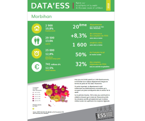 Chiffres de l'emploi  de l'ESS sur le Morbihan