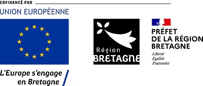 Cofinancé par l'Union Européenne, l'État et la Région Bretagne