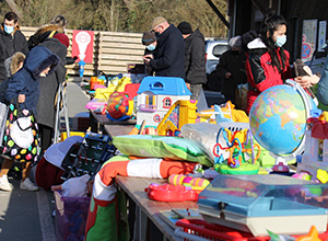 Beaucoup de jouets sont sauvés de la destruction